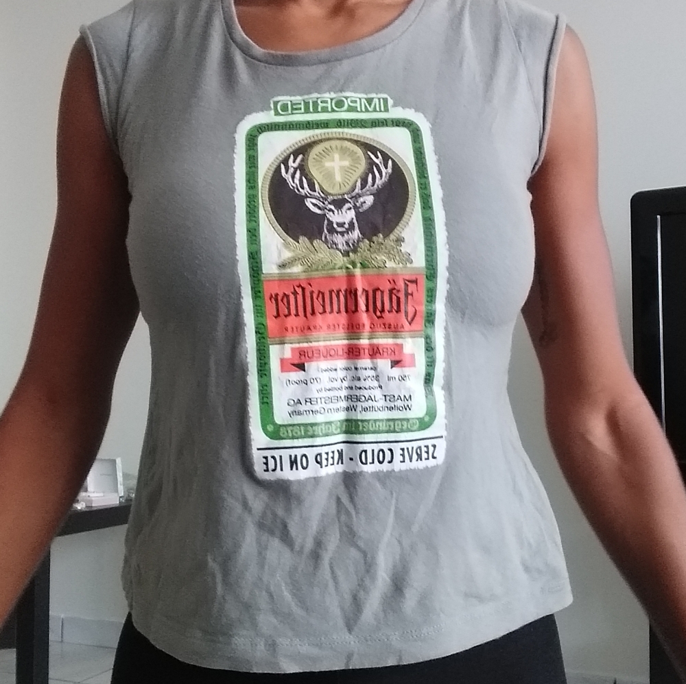 Vintage Jager sleeveless tee